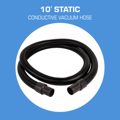 MachineVac - 10' Static Conductive Vacuum Hose