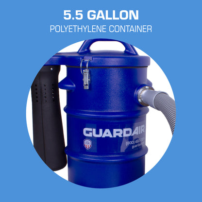 MachineVac - Polyethylene 5.5 Gallon Container