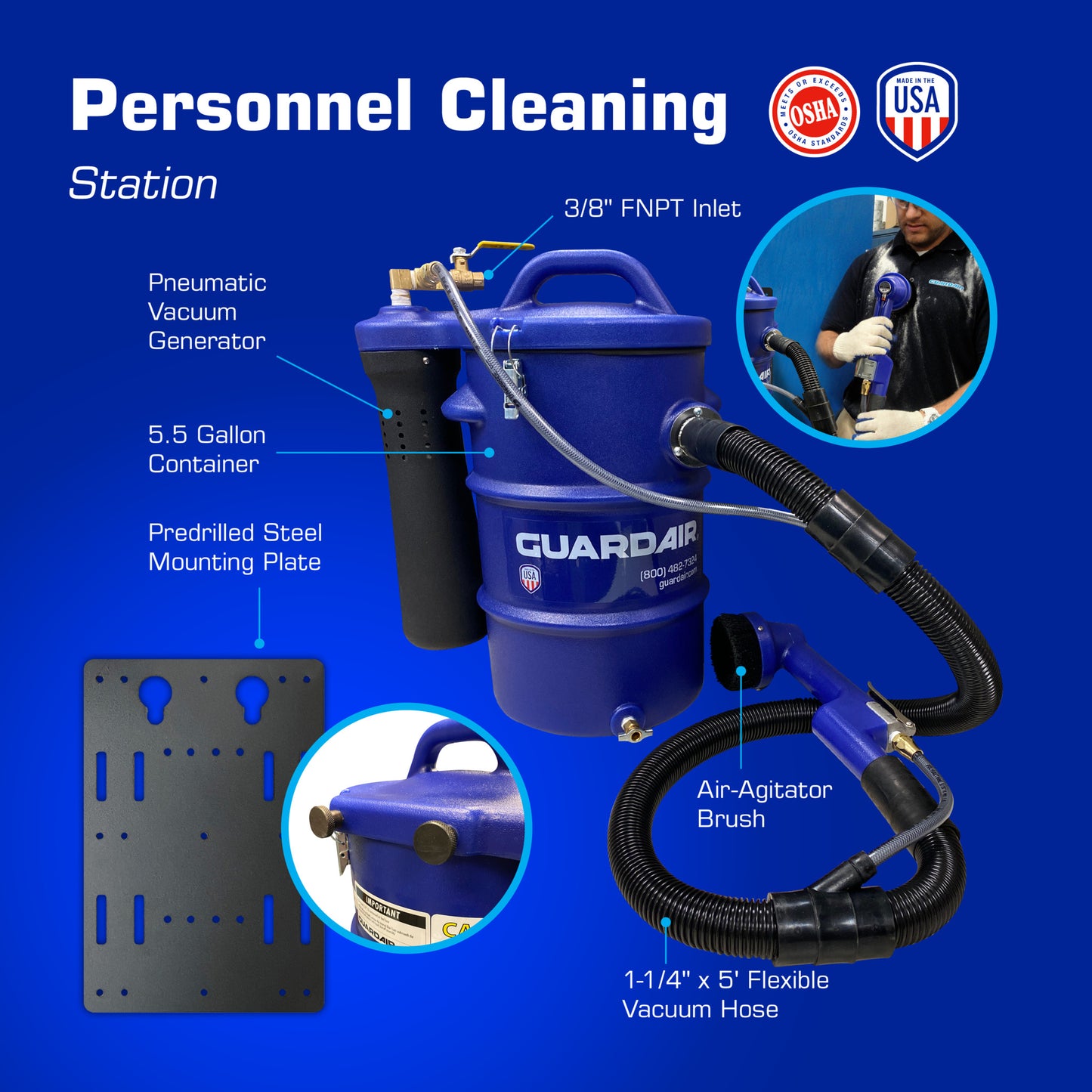 Personnel Cleaning Station - Features & Specs