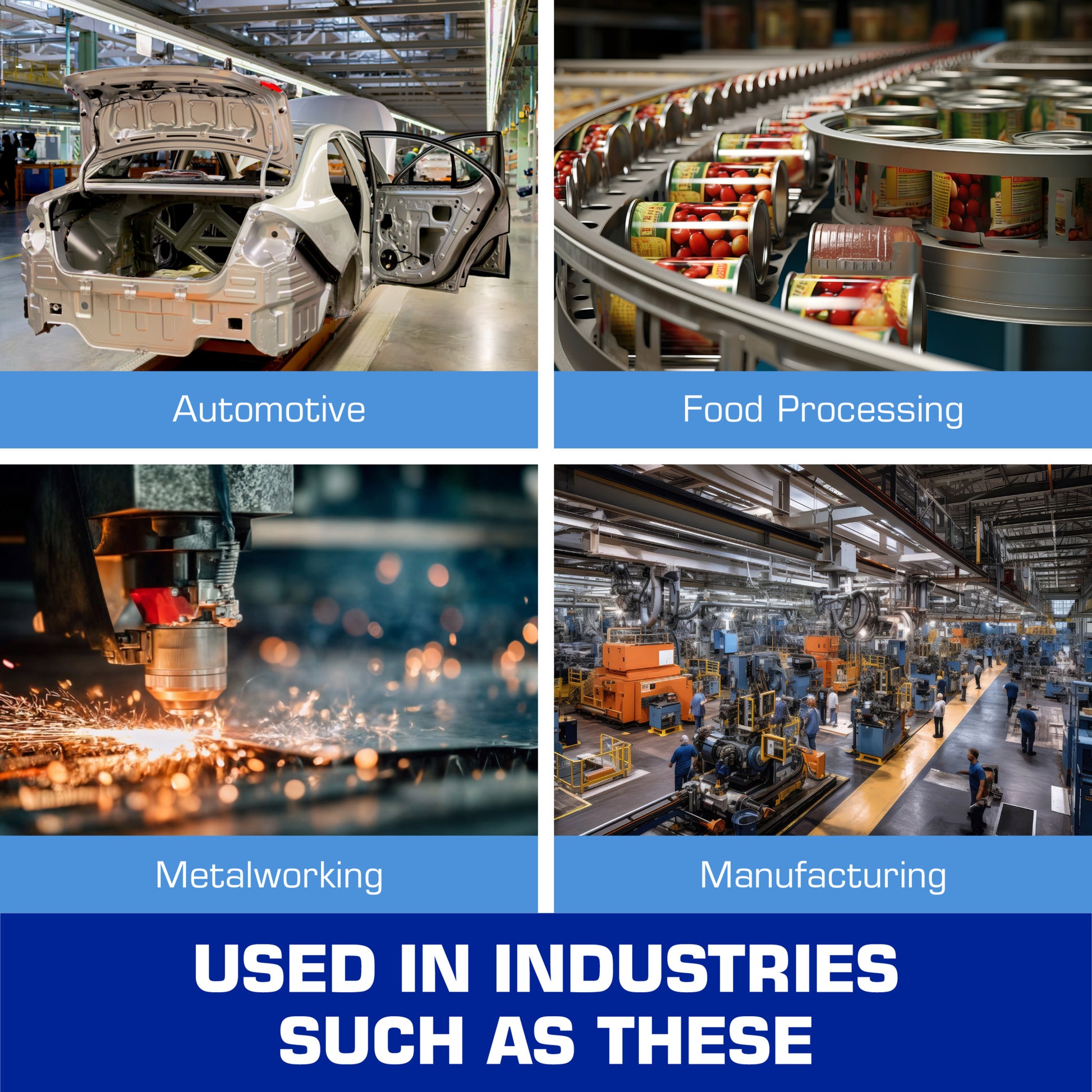 Pneumatic Oil Spray Gun - Industries (Automotive, Food Processing, Metalworking, Manufacturing)