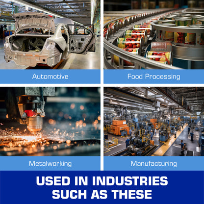 Pneumatic Oil Spray Gun - Industries (Automotive, Food Processing, Metalworking, Manufacturing)