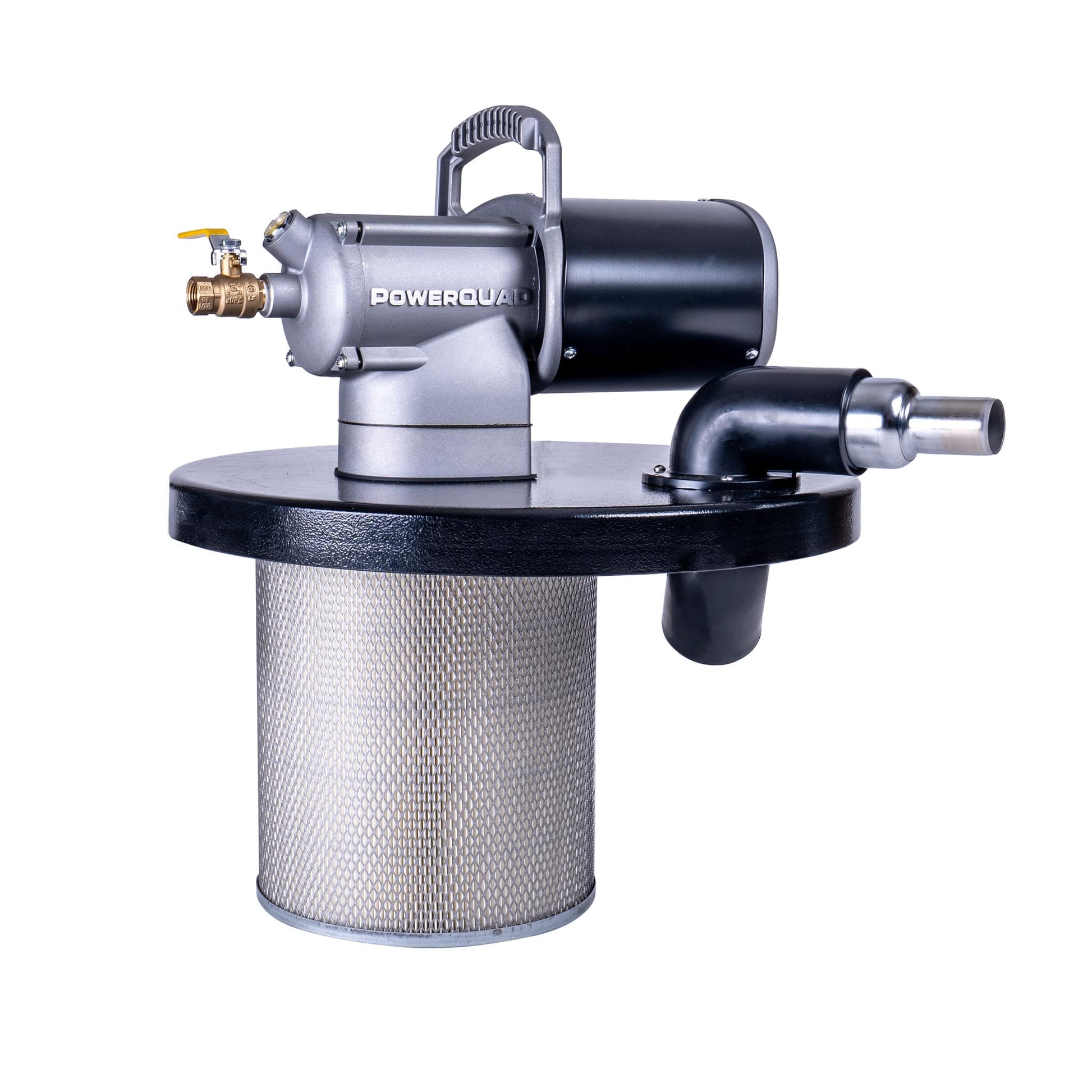 PowerQUAD 20/30 Gallon Vacuum Generating Head w/ 1.5" Inlet (PQ30H150)