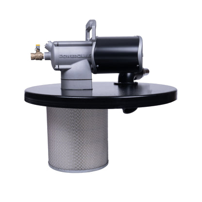 PowerQUAD 55 Gallon Vacuum Generating Head w/ 1.5" Inlet (PQ55H150)