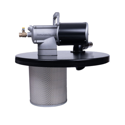 PowerQUAD 55 Gallon Vacuum Generating Head w/ 2" Inlet (PQ55H200)