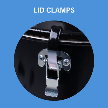PowerQUAD 5/10 Gallon Standard Lid Clamps