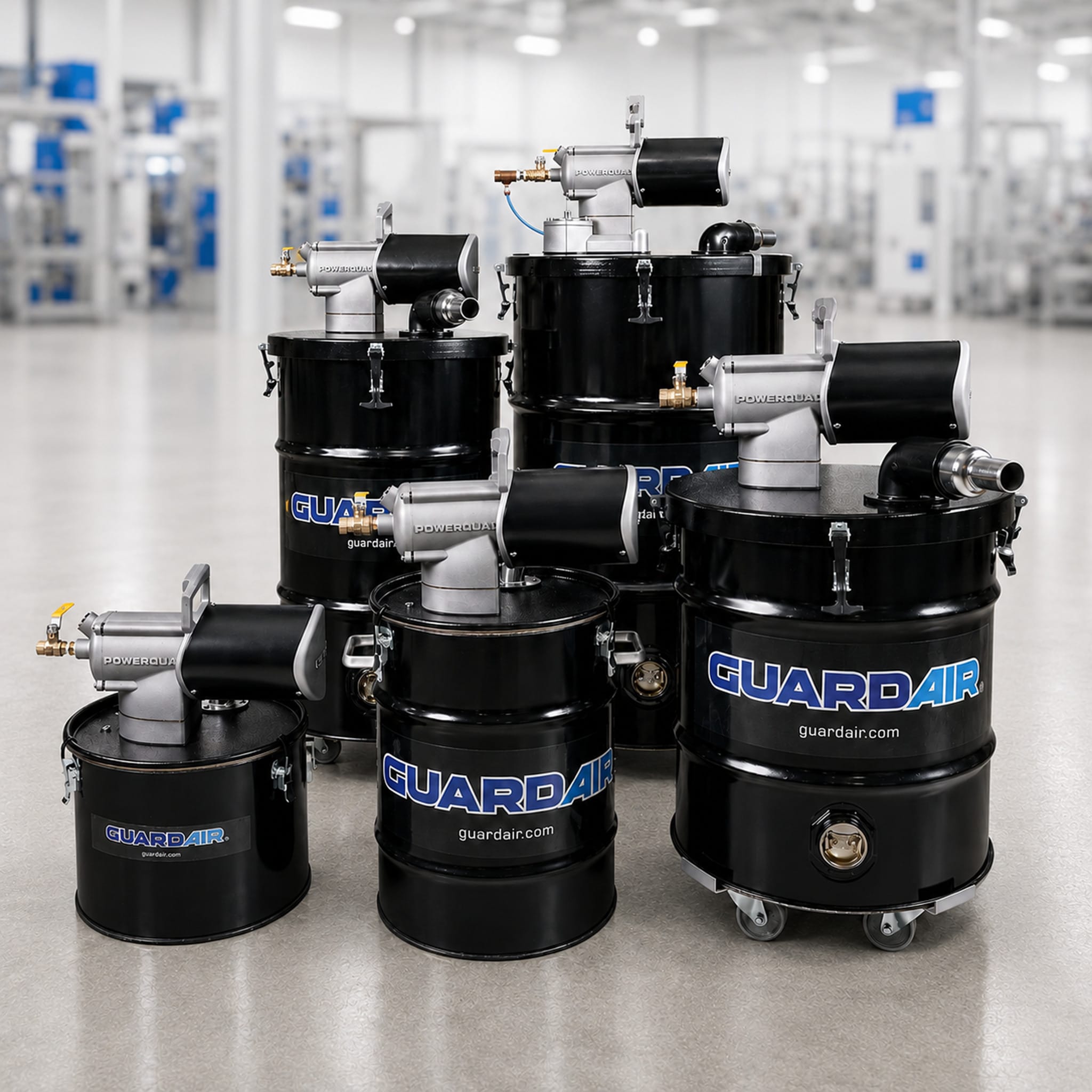 PowerQUAD™ 55 Gallon ATEX Vacuum Kit w/ 2