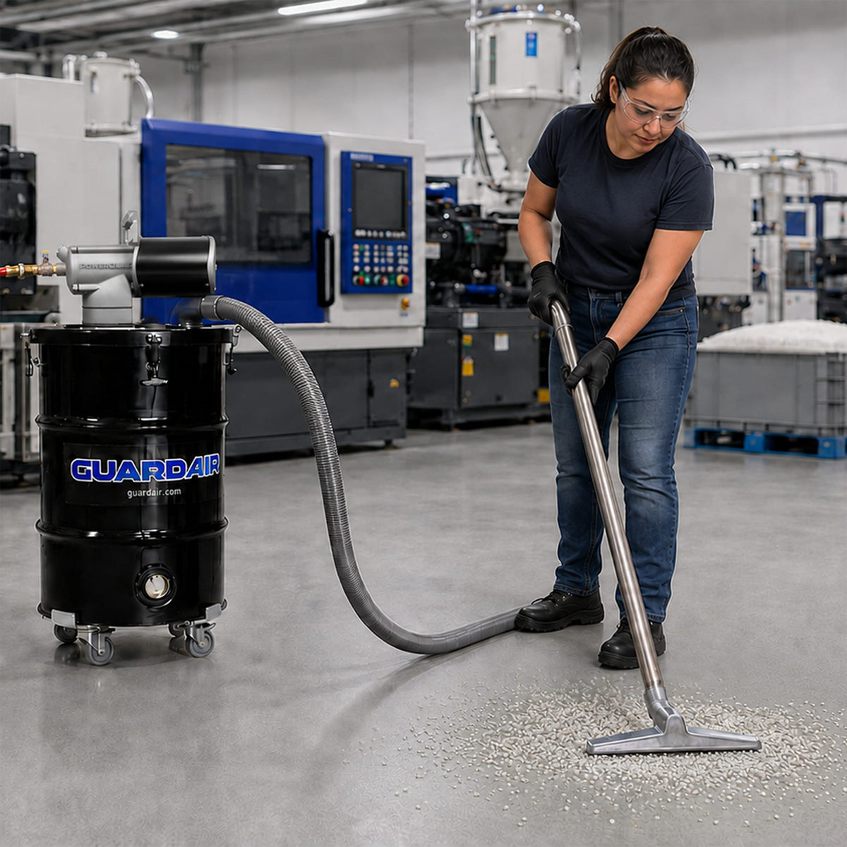 PowerQUAD Standard Vacuum - Rubber & Plastic Application