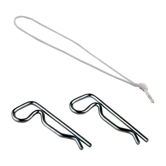 Safety Pins for Universal Chicago Style Coupler with Lanyard (500A02)
