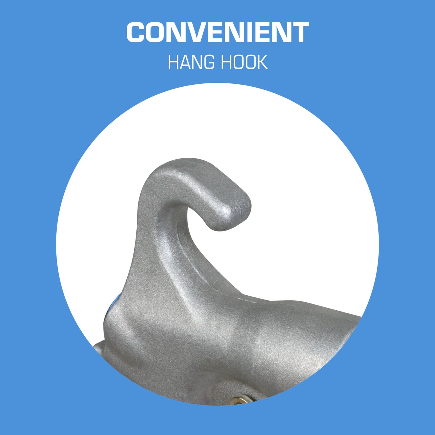 WhisperJet 80LJ - Convenient Hang Hook