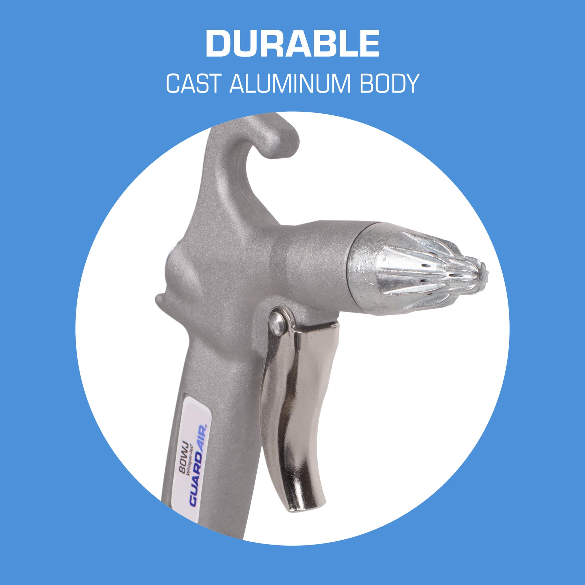 WhisperJet® 80WJ Safety Air Gun — Guardair Corporation