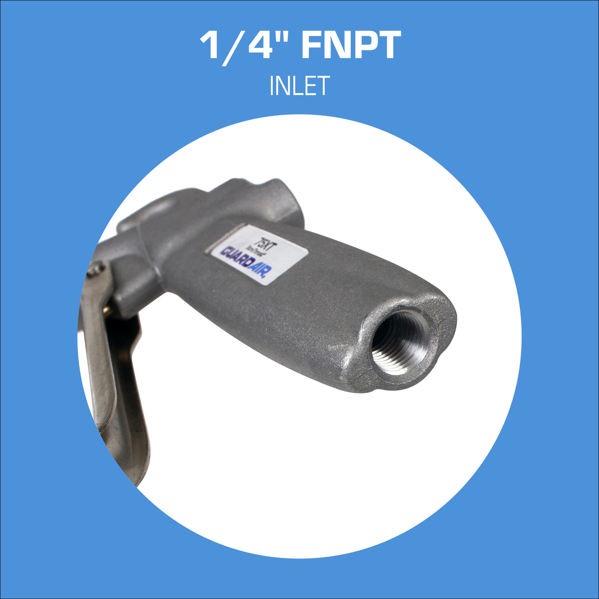 XtraThrust 75XT Safety Air Gun - 1/4" FNPT Inlet