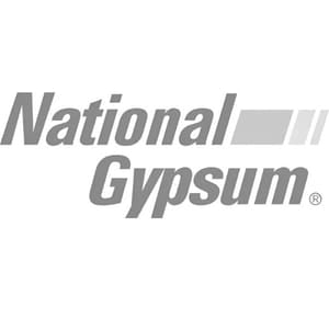 National Gypsum logo on a white background
