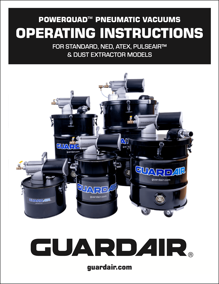 PowerQUAD Vacuums Operating Manual Thumbnail
