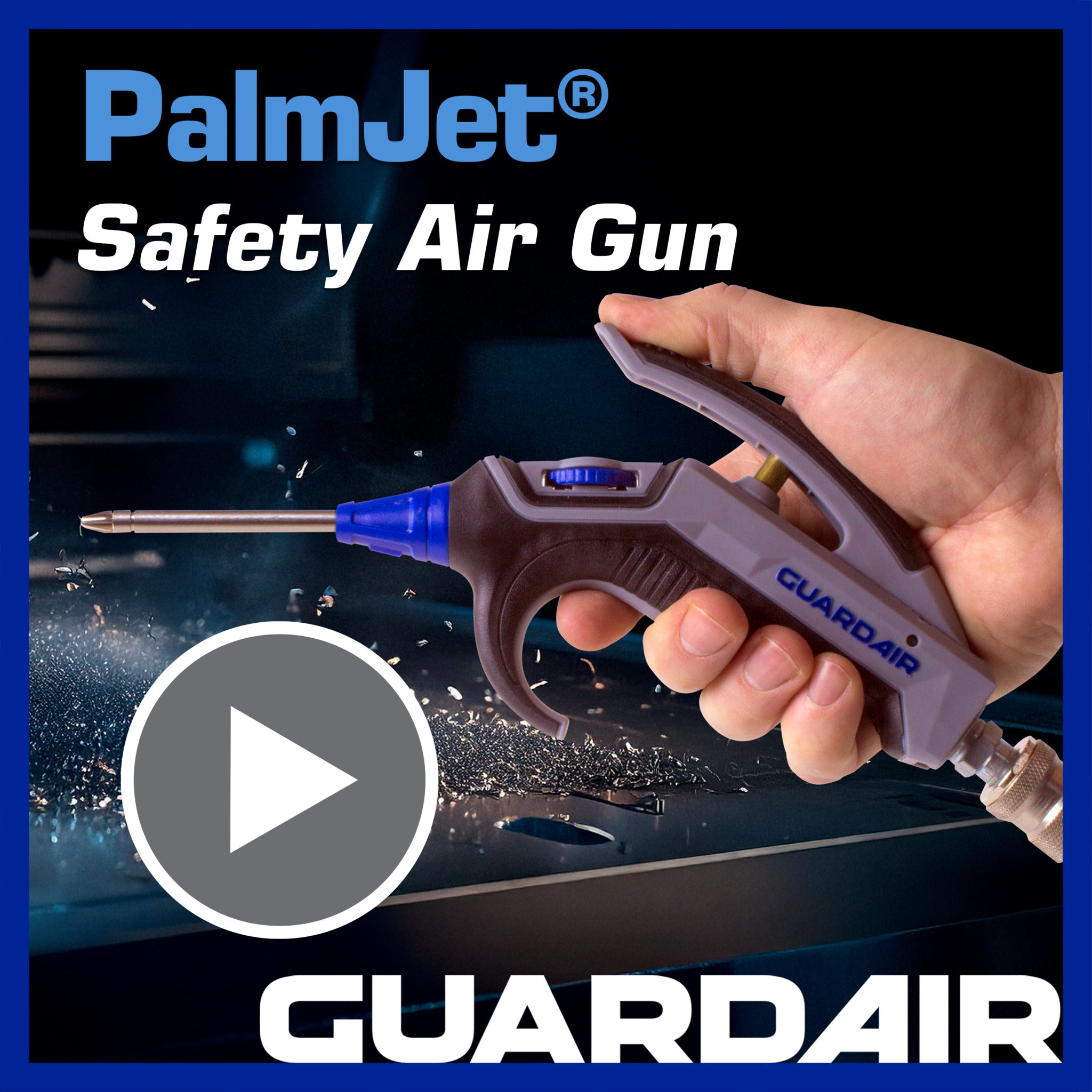 PalmJet® GA44 Safety Air Gun - 12